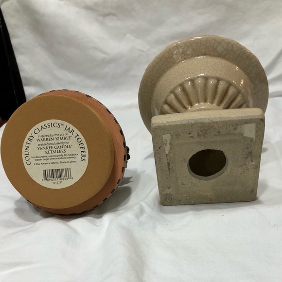 Warren Kimble Candle Topper and Pedestal Bottom - Picture 4 of 7